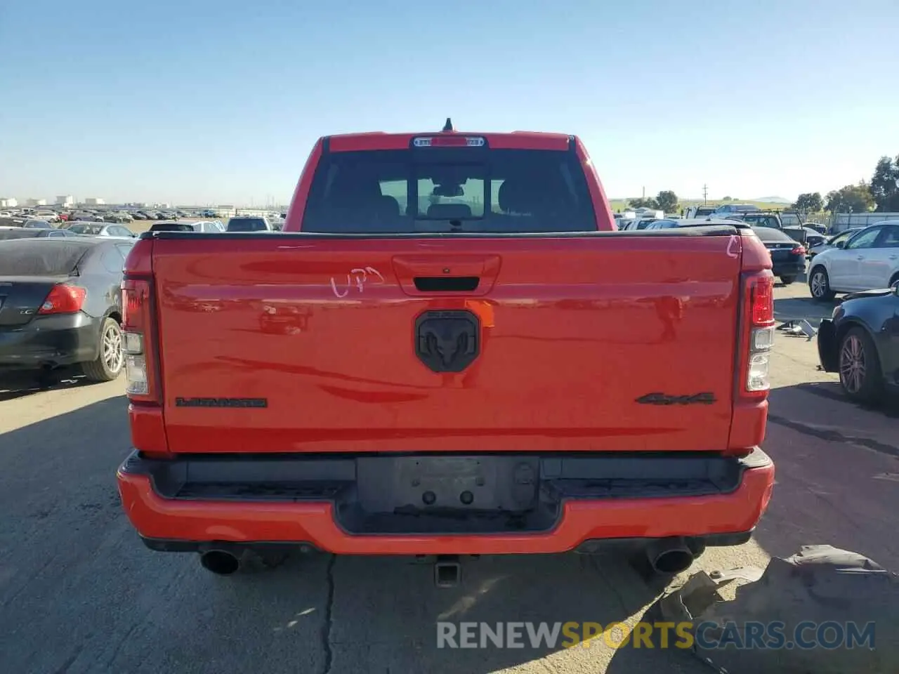 6 fotografías del automóvil dañado 1C6SRFJT0LN211403 RAM 1500 2020