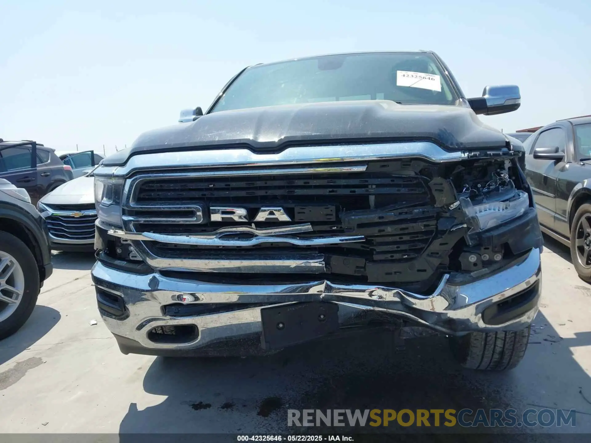 6 fotografías del automóvil dañado 1C6SRFJT0LN323862 RAM 1500 2020