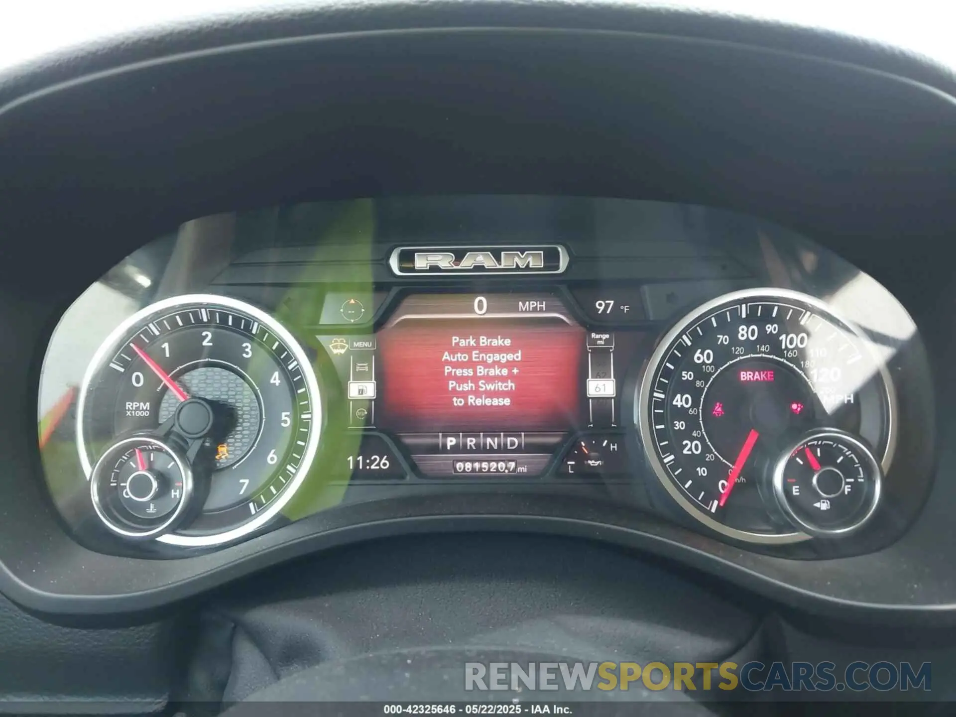 7 fotografías del automóvil dañado 1C6SRFJT0LN323862 RAM 1500 2020