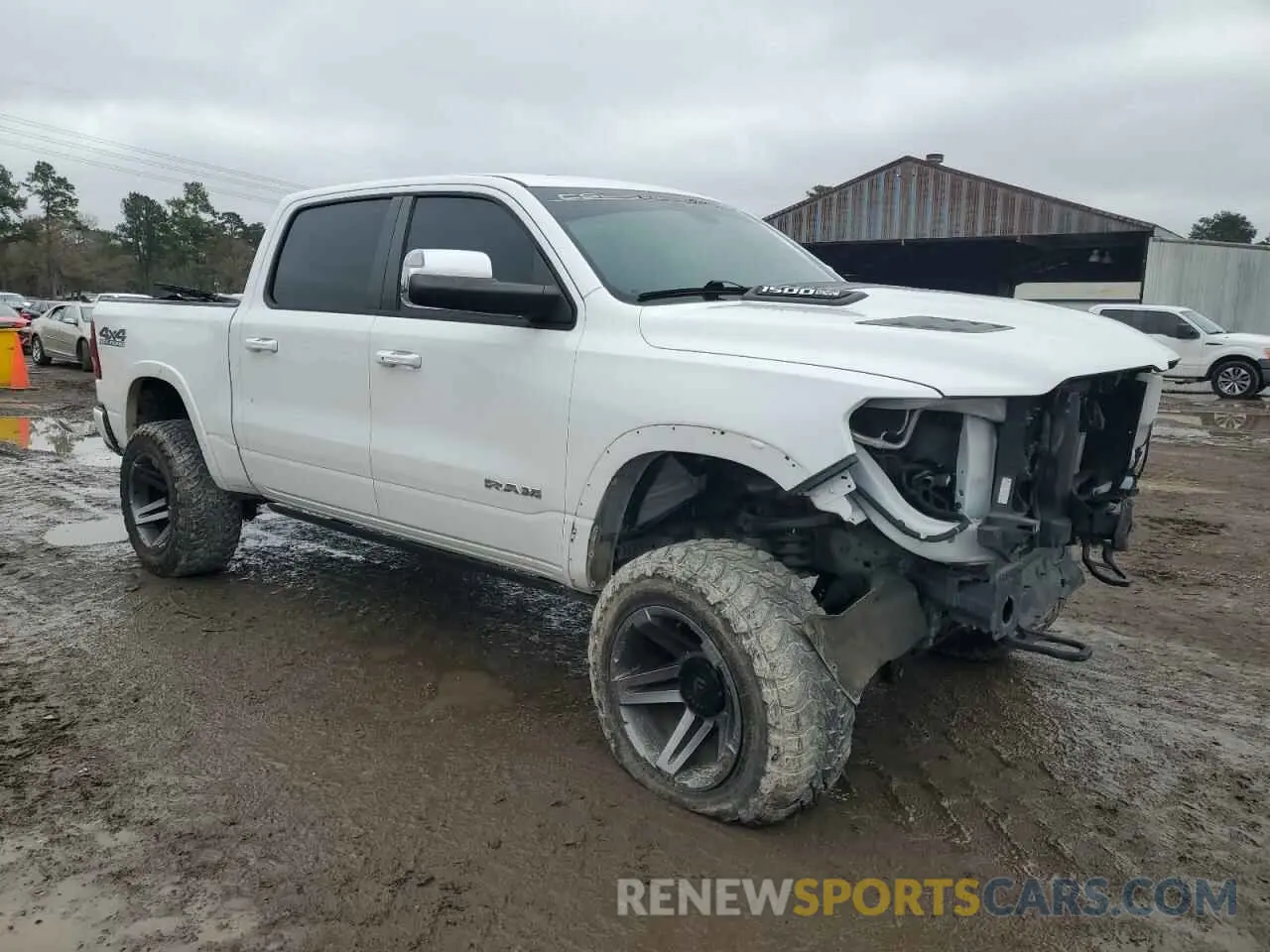 4 fotografías del automóvil dañado 1C6SRFJT1LN134573 RAM 1500 2020