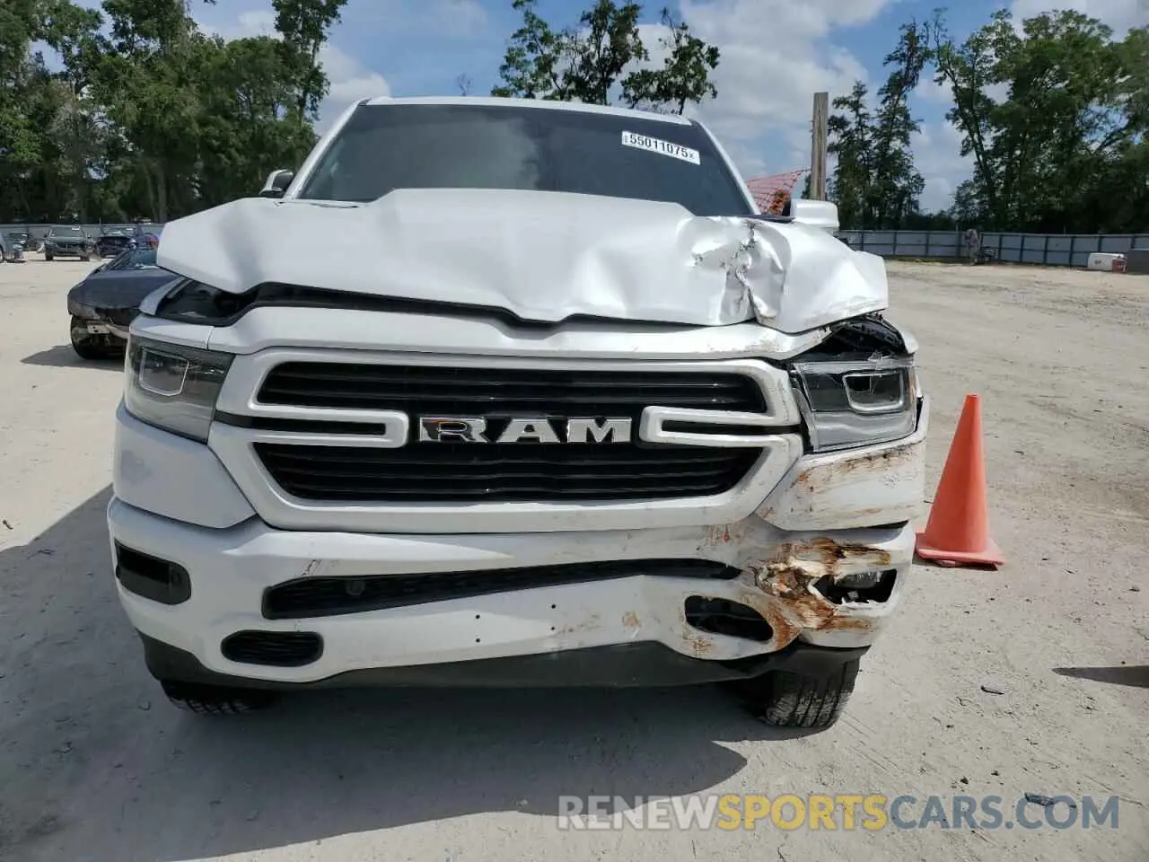 5 fotografías del automóvil dañado 1C6SRFJT1LN296722 RAM 1500 2020