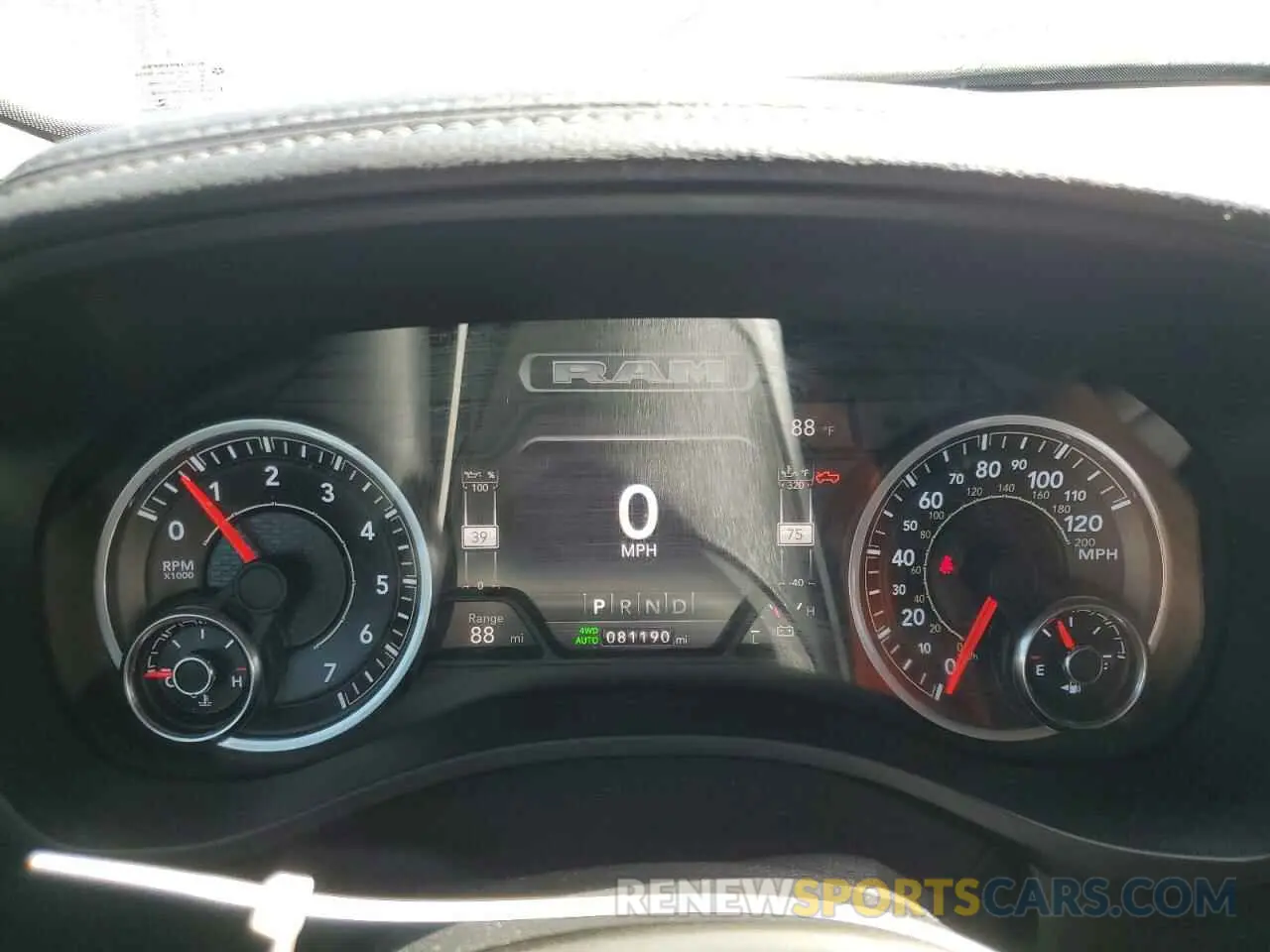 9 fotografías del automóvil dañado 1C6SRFJT1LN296722 RAM 1500 2020