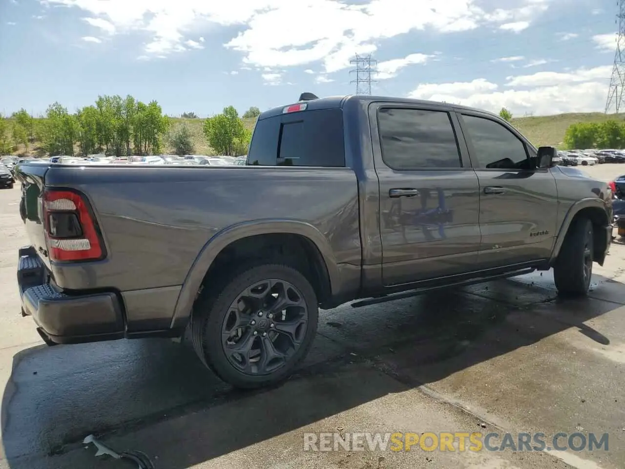 3 fotografías del automóvil dañado 1C6SRFJT1LN367756 RAM 1500 2020