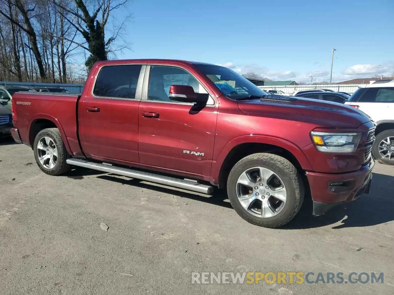 4 fotografías del automóvil dañado 1C6SRFJT2LN213525 RAM 1500 2020