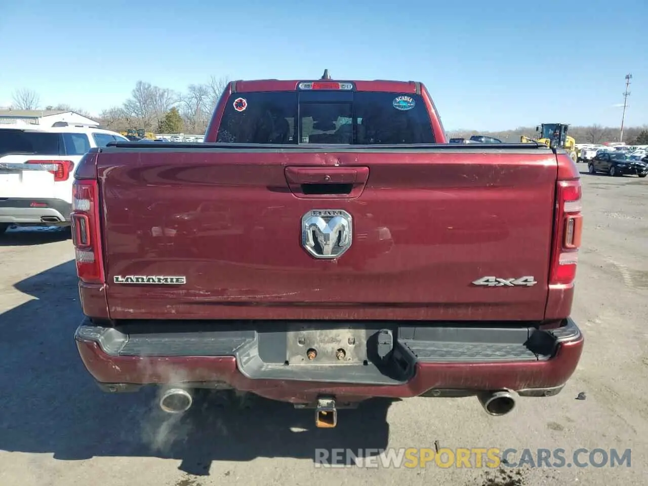 6 fotografías del automóvil dañado 1C6SRFJT2LN213525 RAM 1500 2020