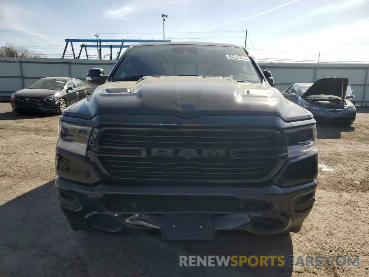 5 fotografías del automóvil dañado 1C6SRFJT3LN374448 RAM 1500 2020