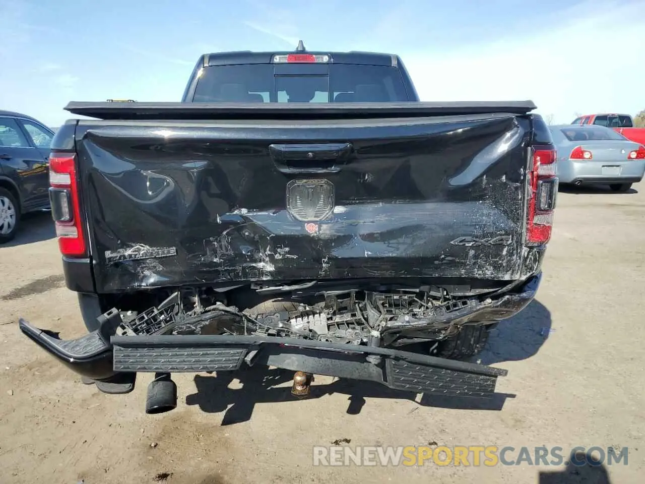 6 fotografías del automóvil dañado 1C6SRFJT3LN374448 RAM 1500 2020