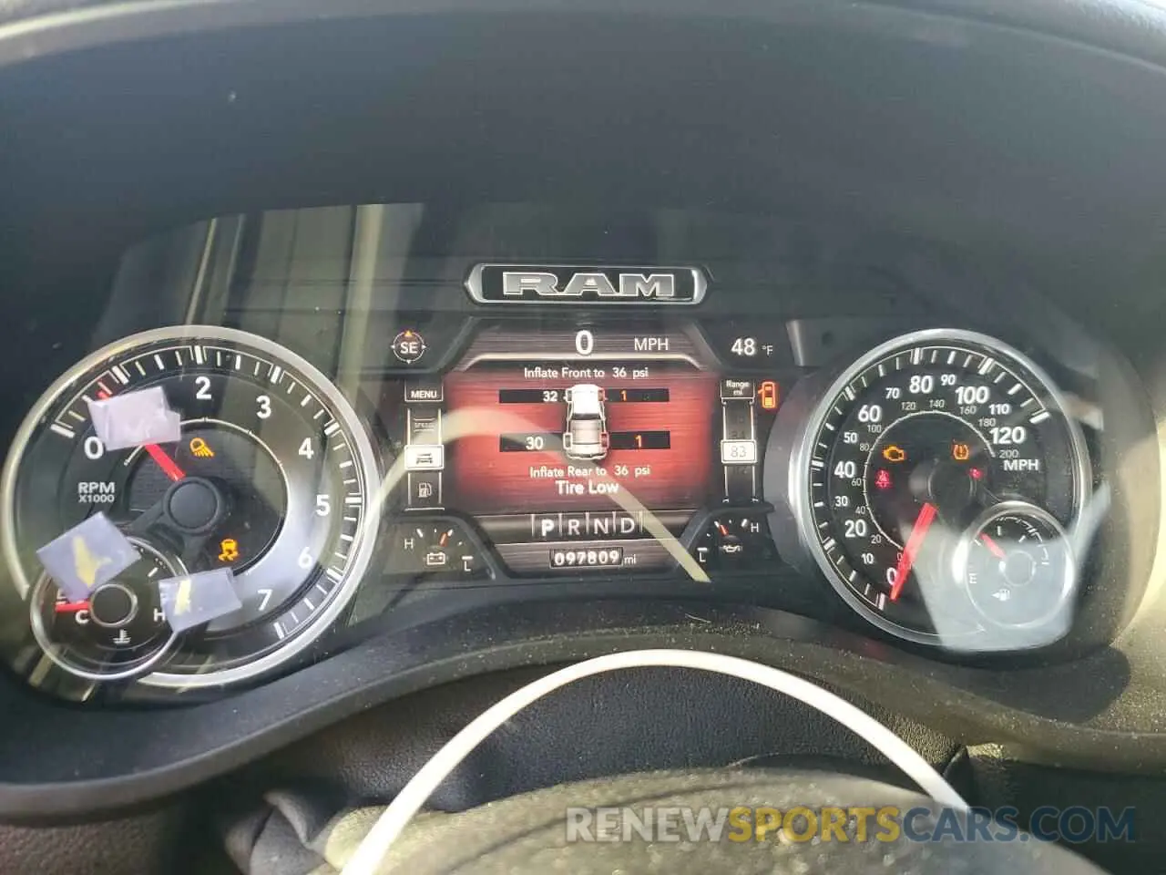 9 fotografías del automóvil dañado 1C6SRFJT7LN162071 RAM 1500 2020