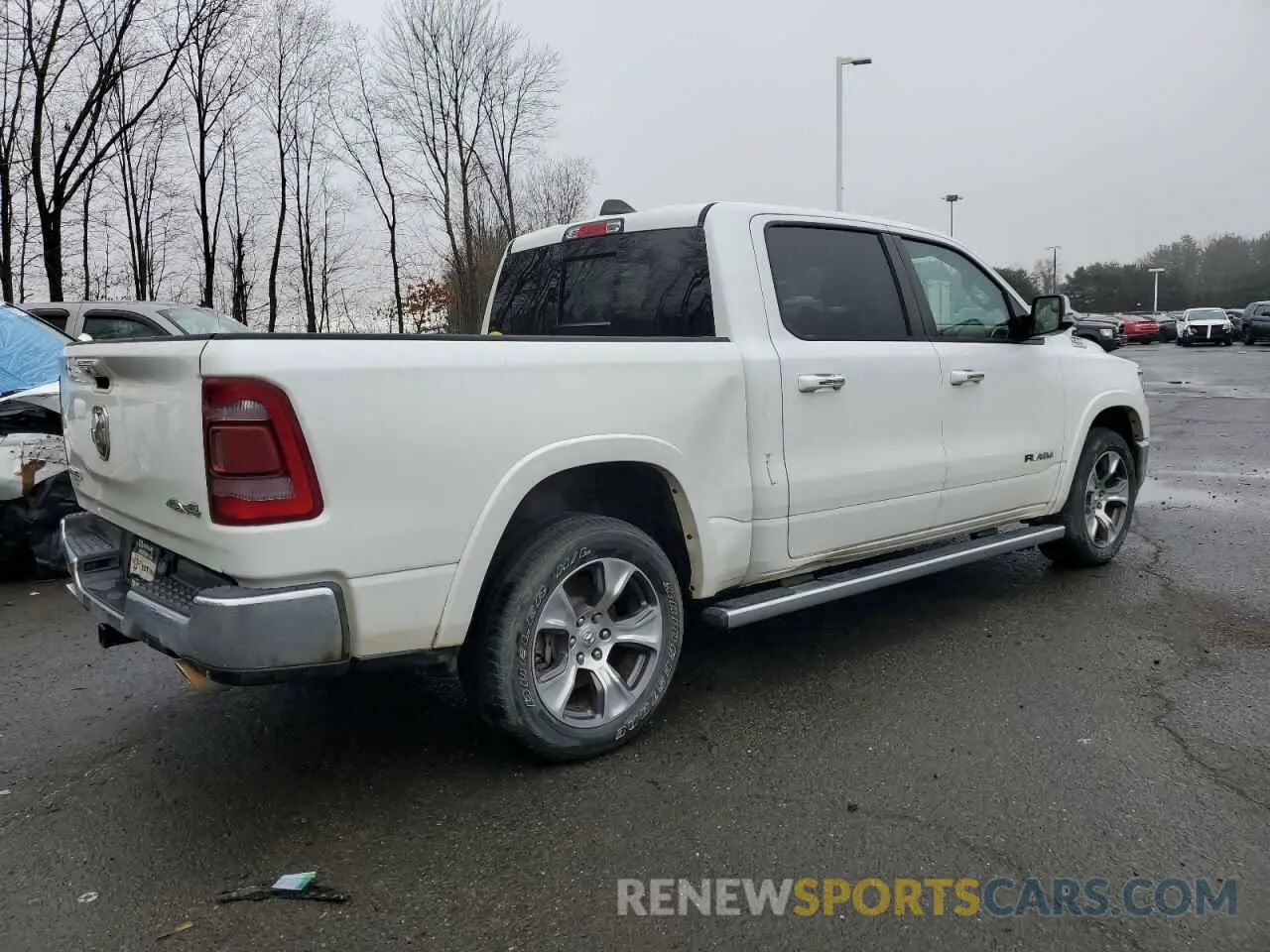3 fotografías del automóvil dañado 1C6SRFJT8LN349948 RAM 1500 2020