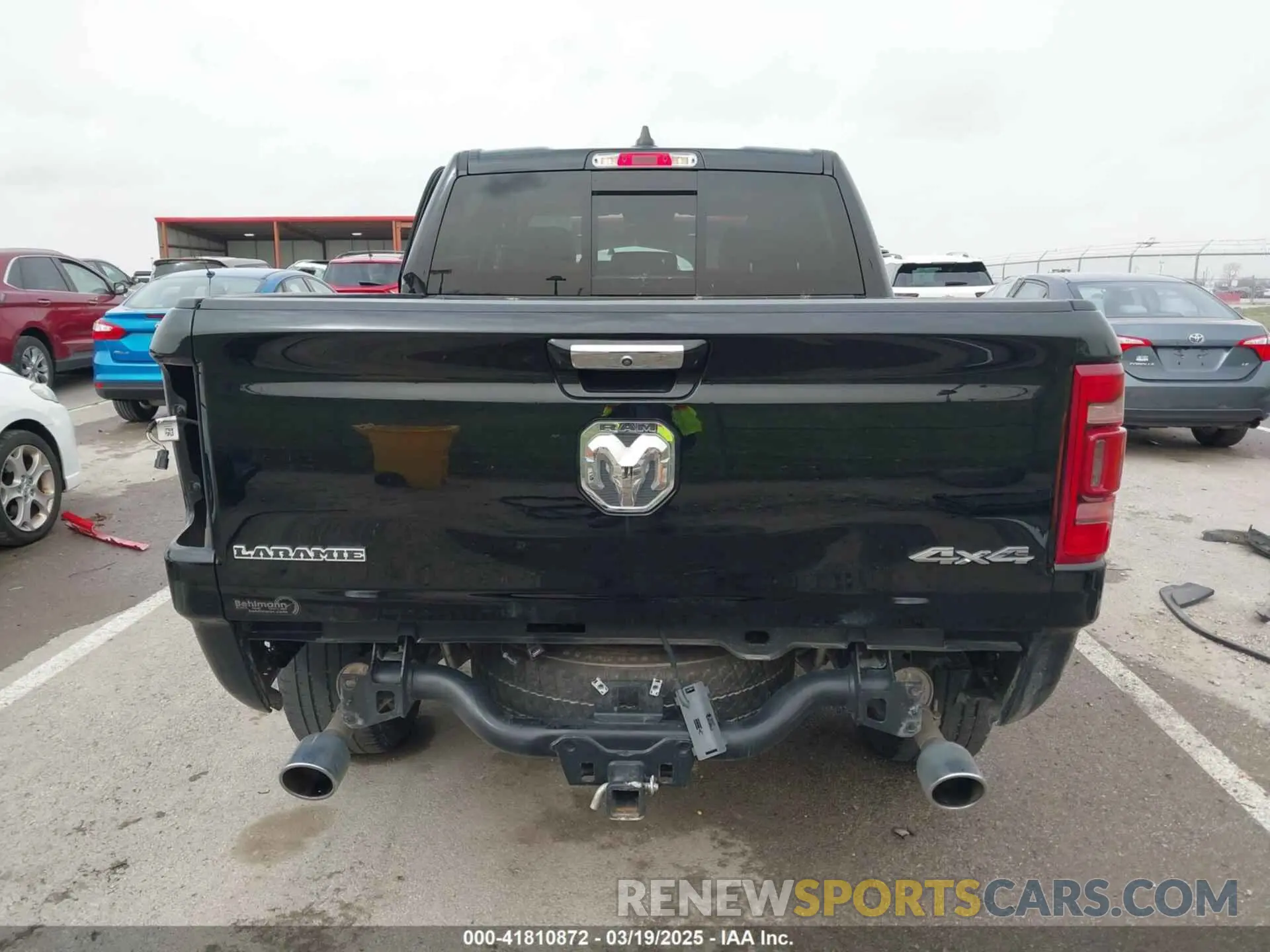 17 fotografías del automóvil dañado 1C6SRFJT8LN419772 RAM 1500 2020