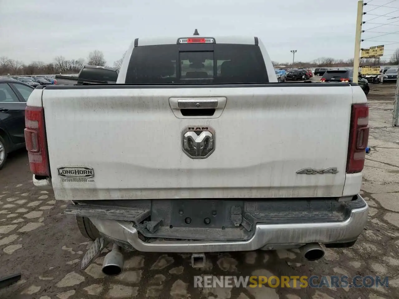 6 fotografías del automóvil dañado 1C6SRFKT4LN305234 RAM 1500 2020