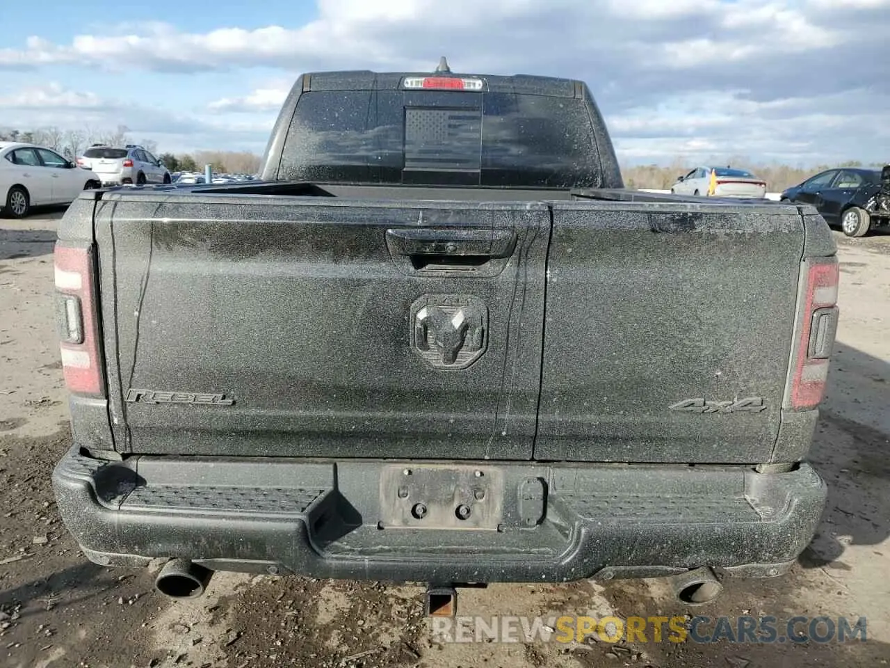 6 fotografías del automóvil dañado 1C6SRFLM6LN306991 RAM 1500 2020