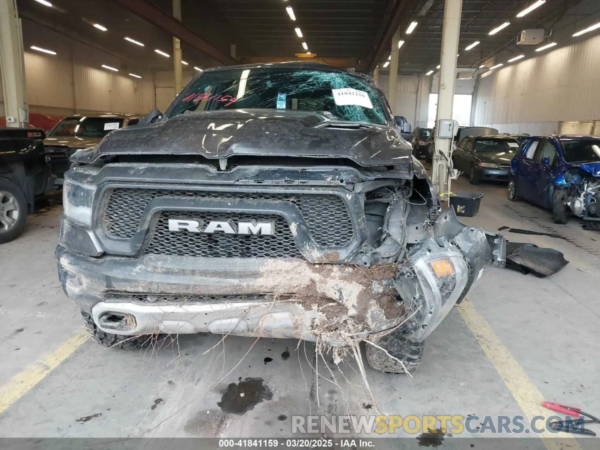 12 fotografías del automóvil dañado 1C6SRFLT0LN162491 RAM 1500 2020