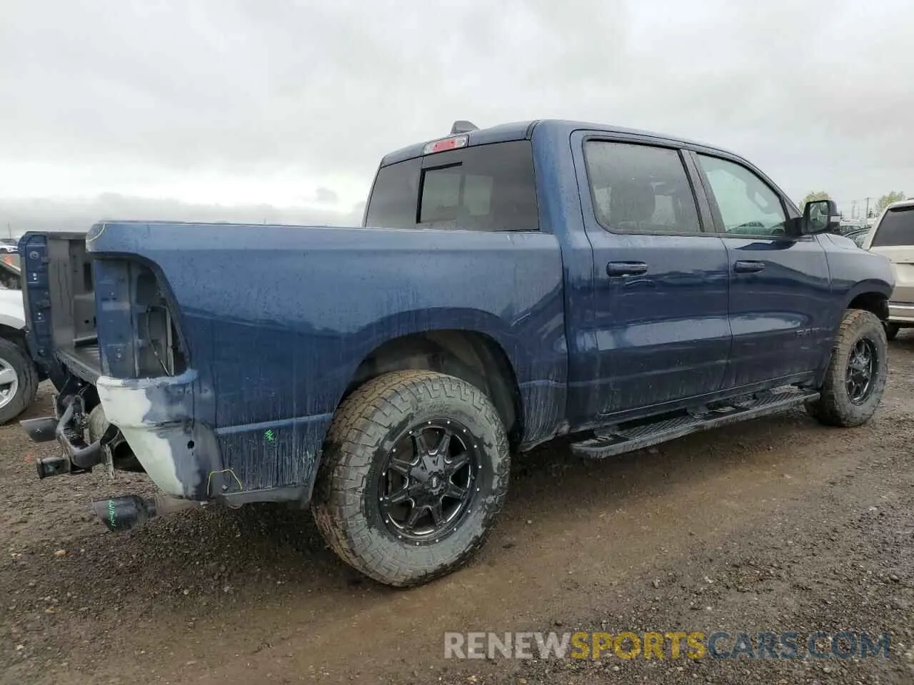 3 fotografías del automóvil dañado 1C6SRFLT0LN220681 RAM 1500 2020