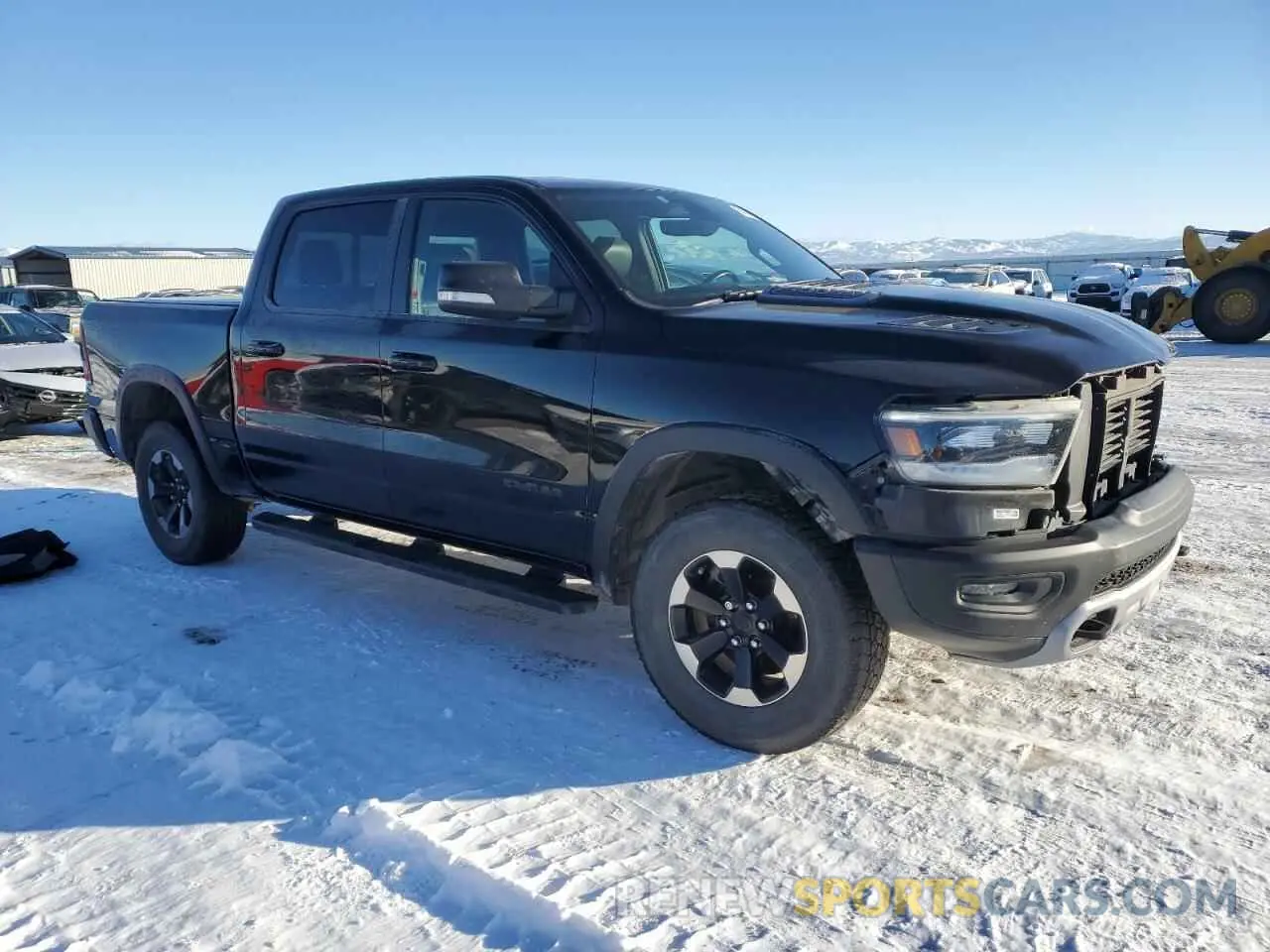 4 fotografías del automóvil dañado 1C6SRFLT6LN116499 RAM 1500 2020