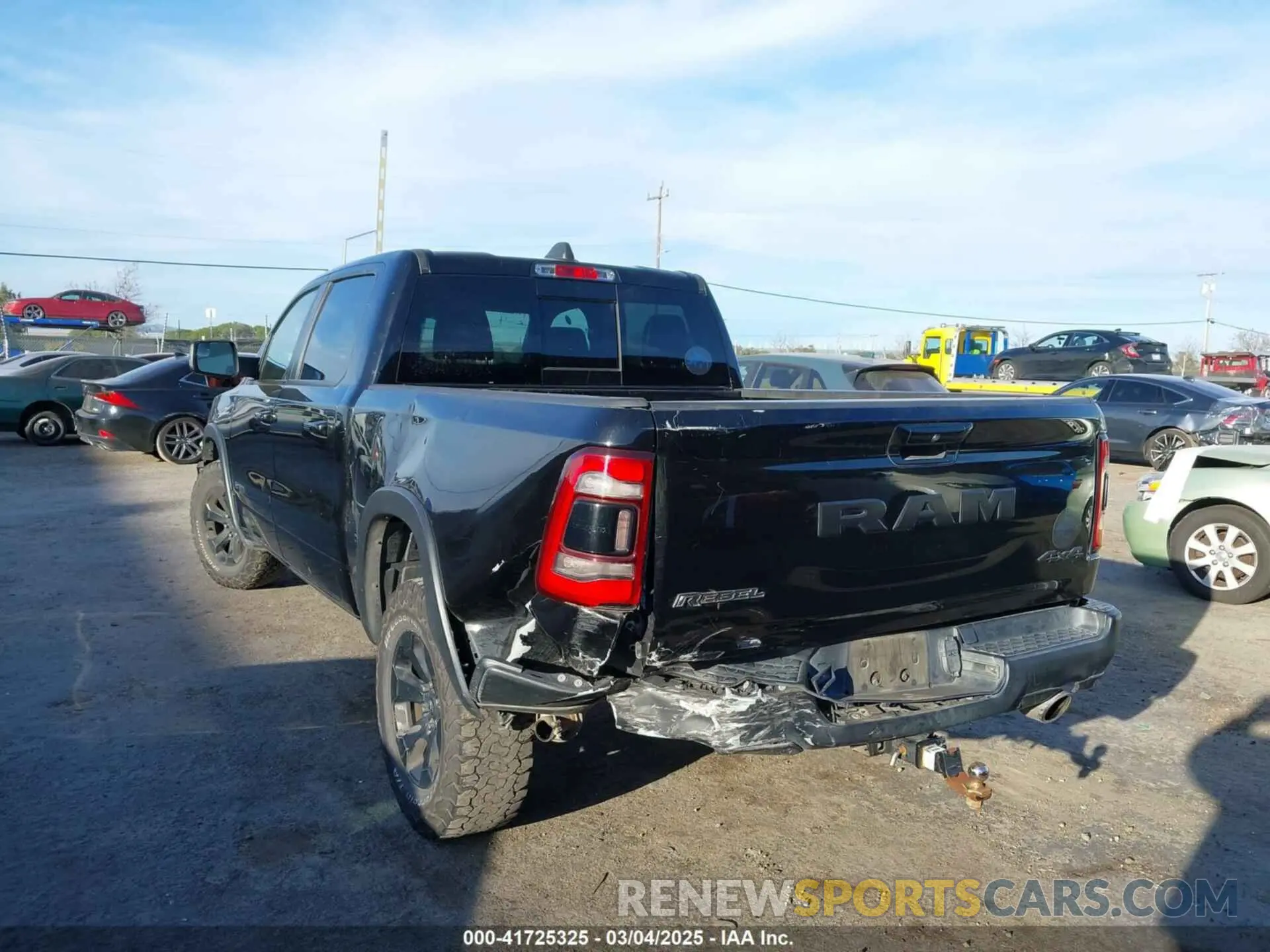 6 fotografías del automóvil dañado 1C6SRFLT8LN130355 RAM 1500 2020