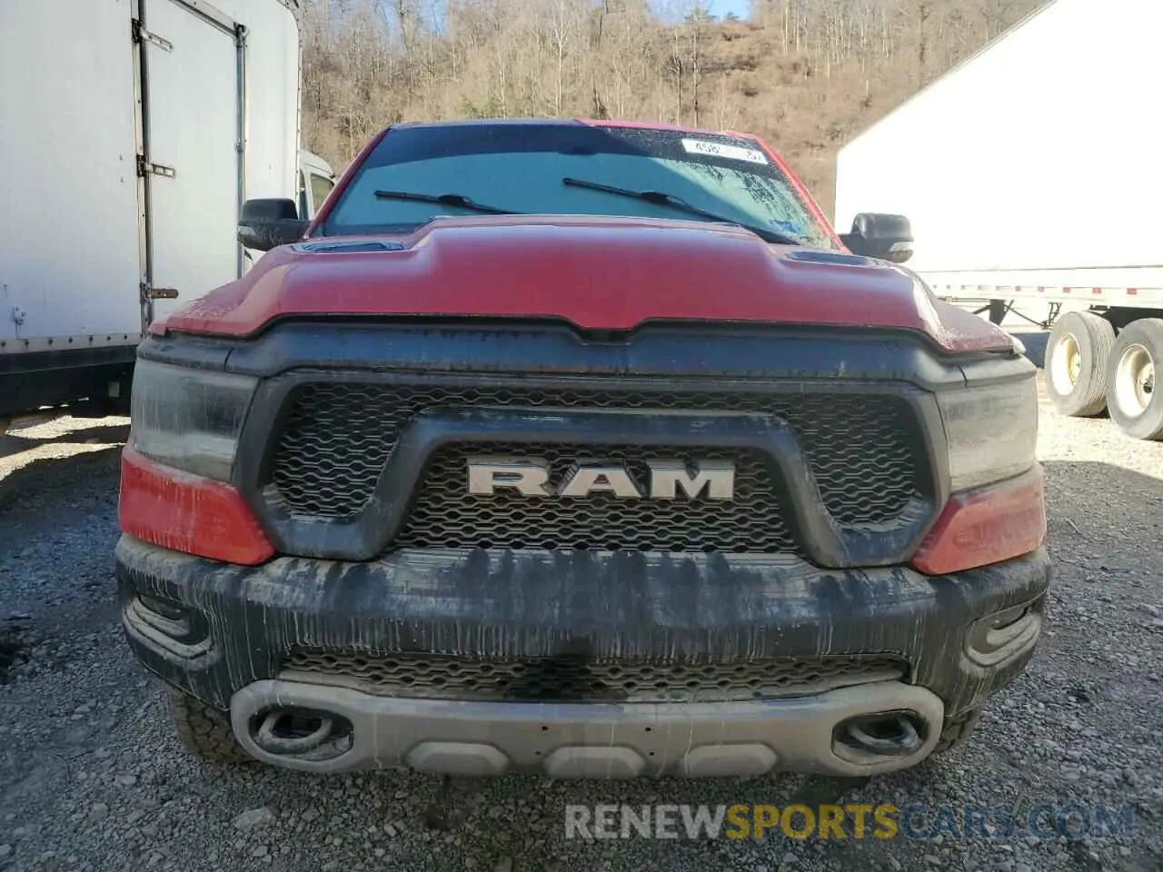 5 fotografías del automóvil dañado 1C6SRFLT8LN422071 RAM 1500 2020