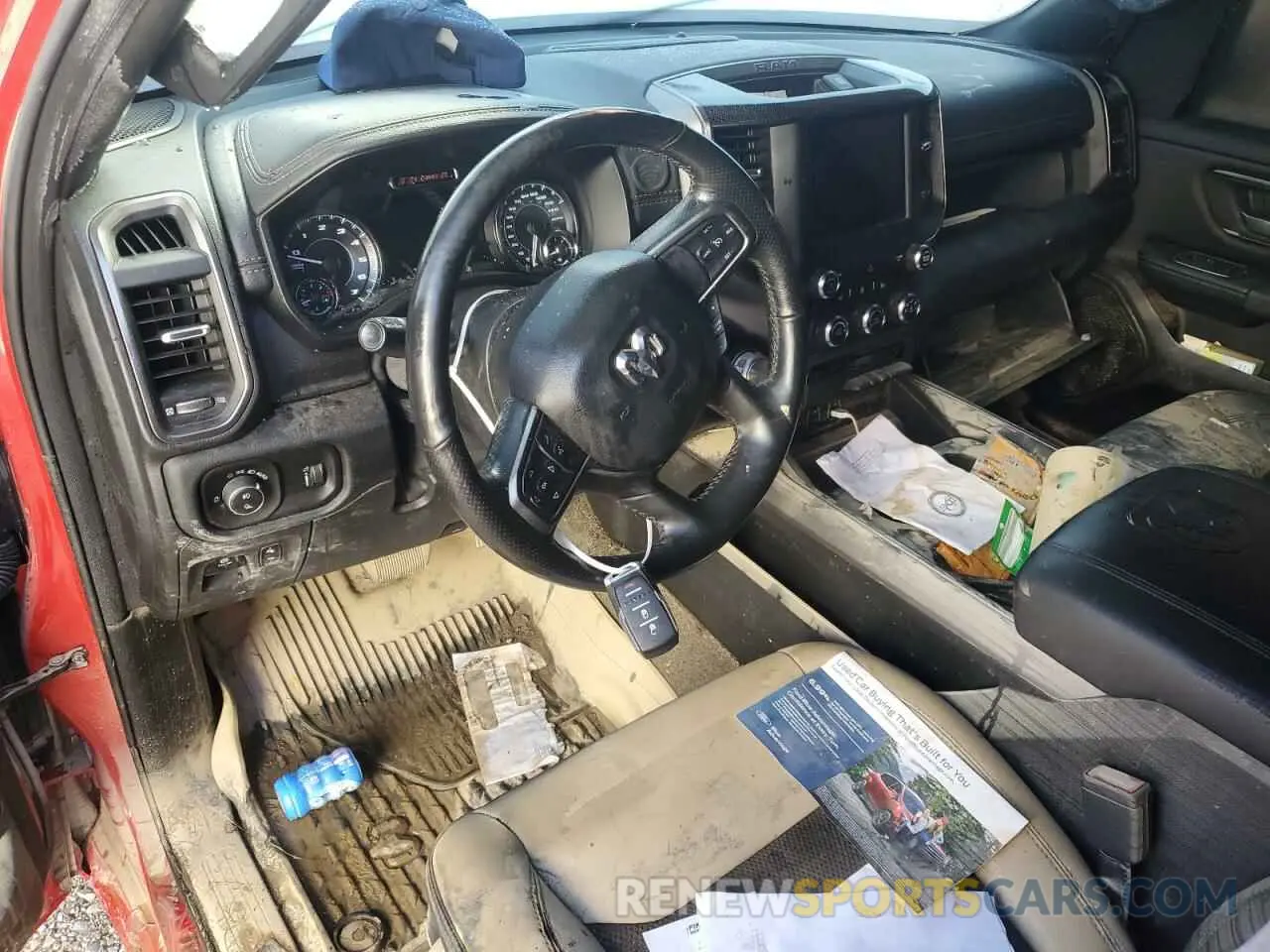8 fotografías del automóvil dañado 1C6SRFLT8LN422071 RAM 1500 2020
