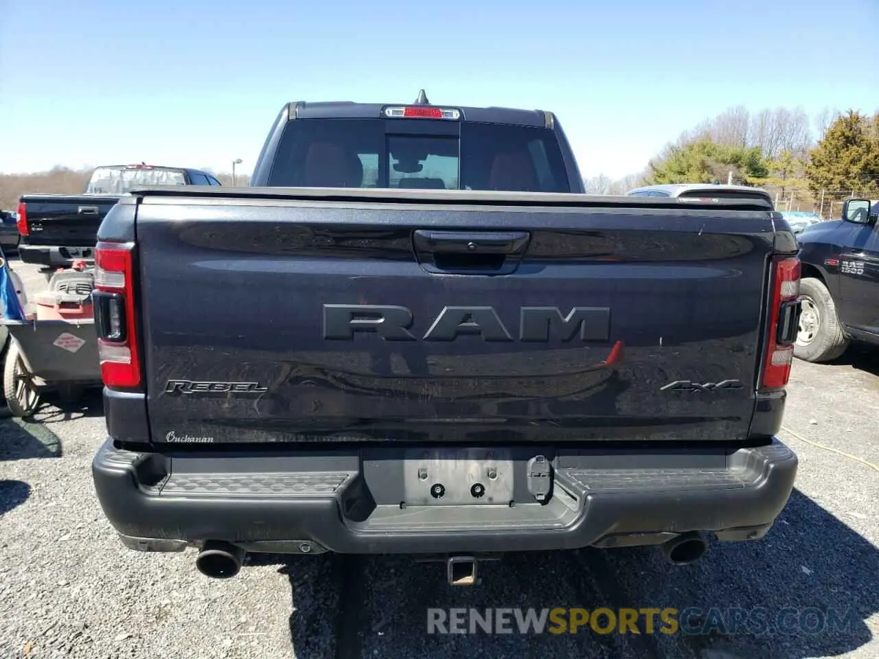 6 fotografías del automóvil dañado 1C6SRFLTXLN342707 RAM 1500 2020
