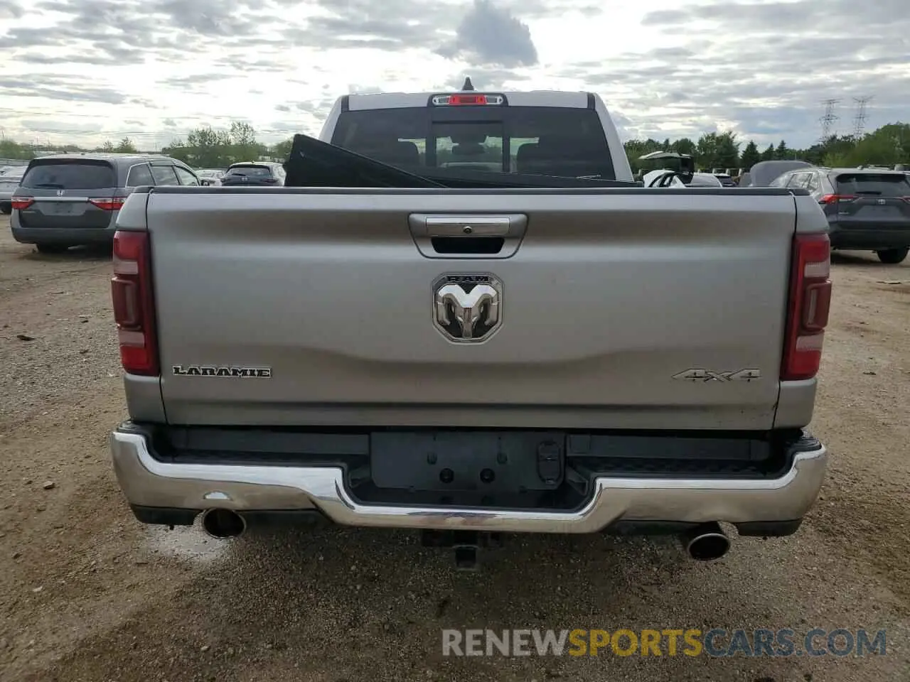 6 fotografías del automóvil dañado 1C6SRFRTXLN153613 RAM 1500 2020