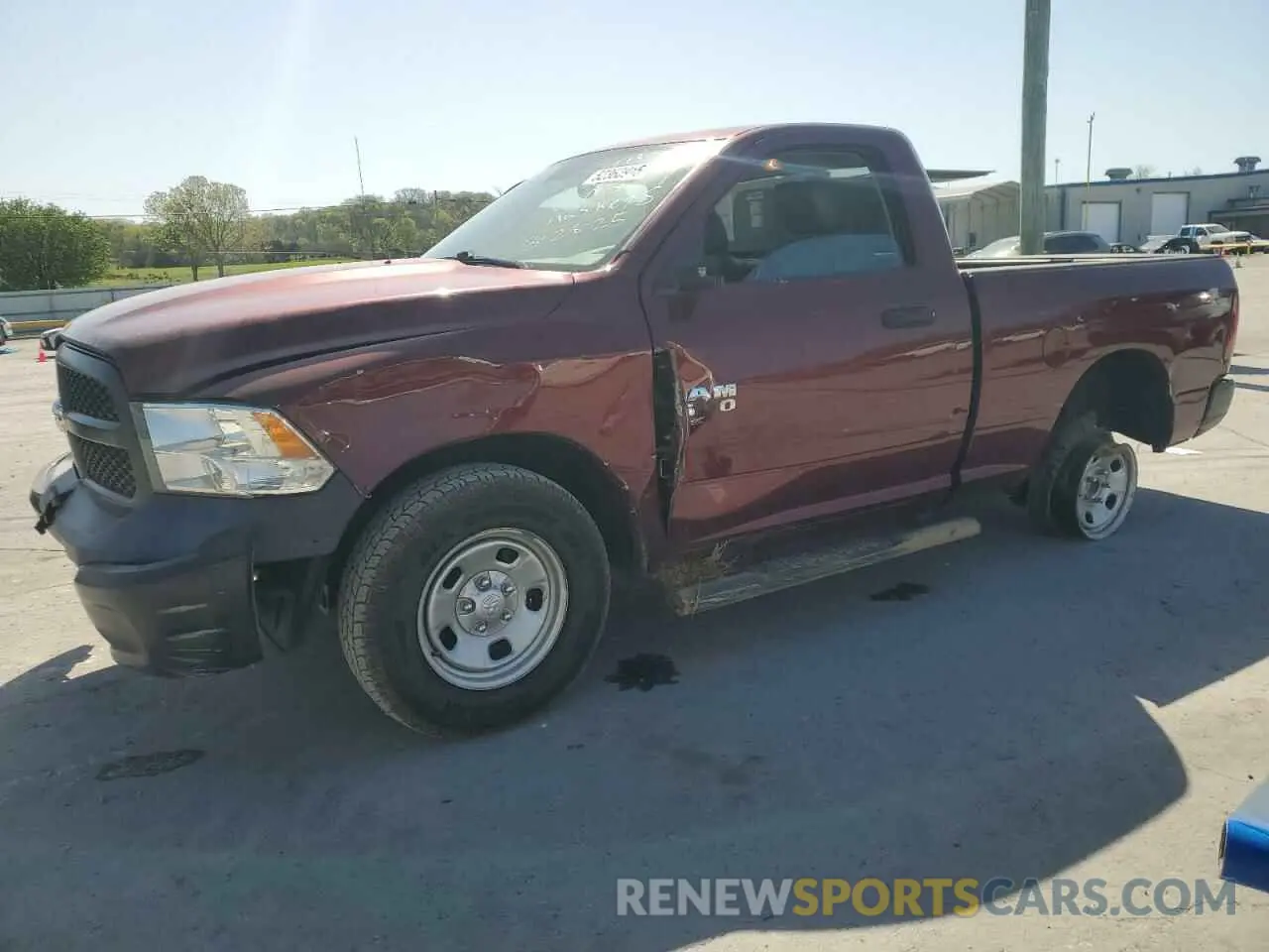 1 fotografías del automóvil dañado 3C6JR6AG0LG122499 RAM 1500 2020