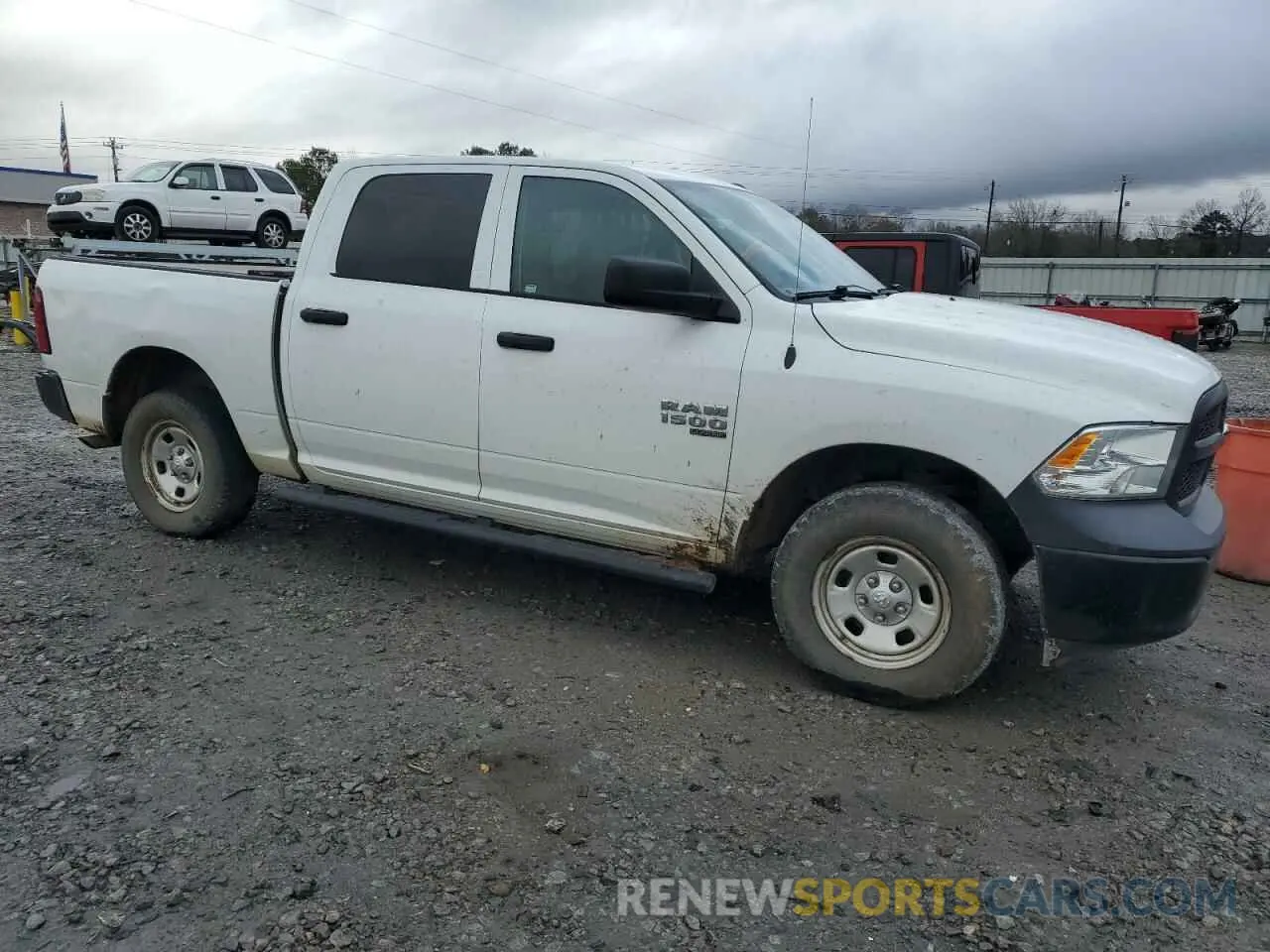 4 fotografías del automóvil dañado 3C6RR7KG6LG134244 RAM 1500 2020