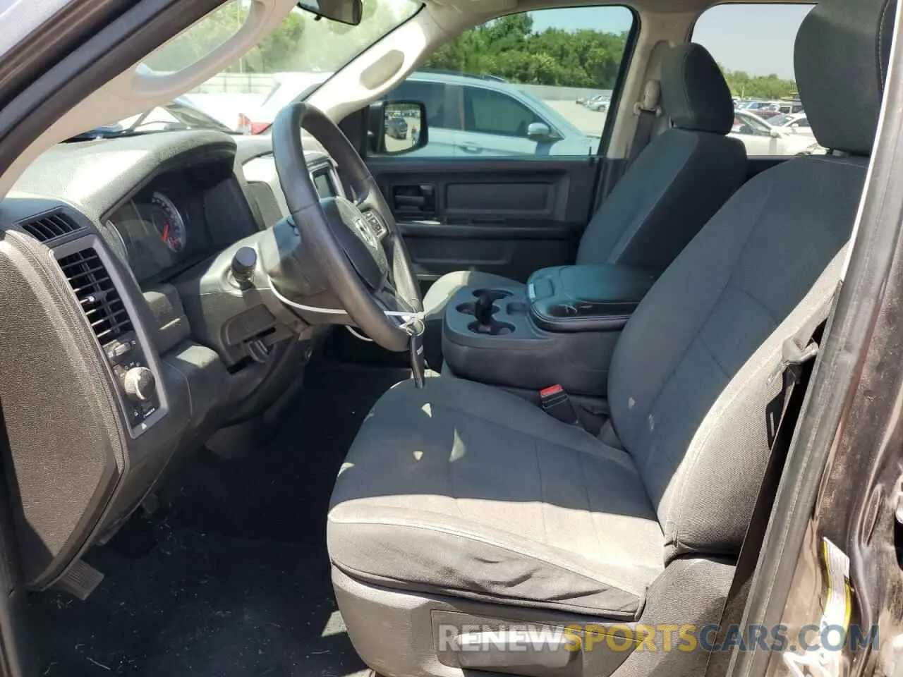 7 fotografías del automóvil dañado 1C6RR6FG4MS524919 RAM 1500 2021