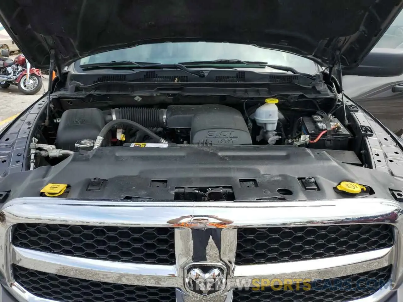 11 fotografías del automóvil dañado 1C6RR6FG6MS508639 RAM 1500 2021