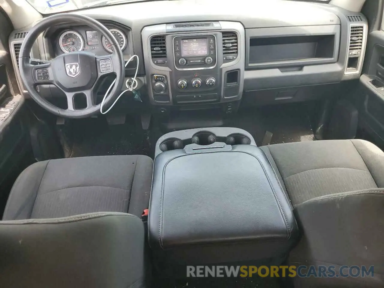 8 fotografías del automóvil dañado 1C6RR6FT4MS500570 RAM 1500 2021