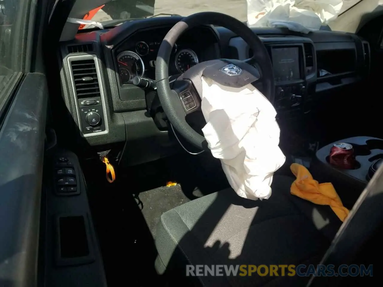 8 fotografías del automóvil dañado 1C6RR6FTXMS572454 RAM 1500 2021