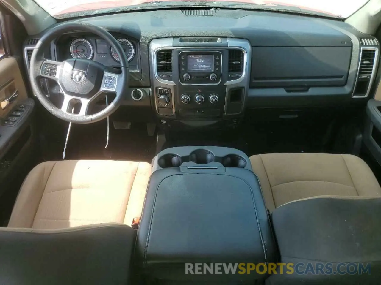8 fotografías del automóvil dañado 1C6RR6LG8MS540495 RAM 1500 2021