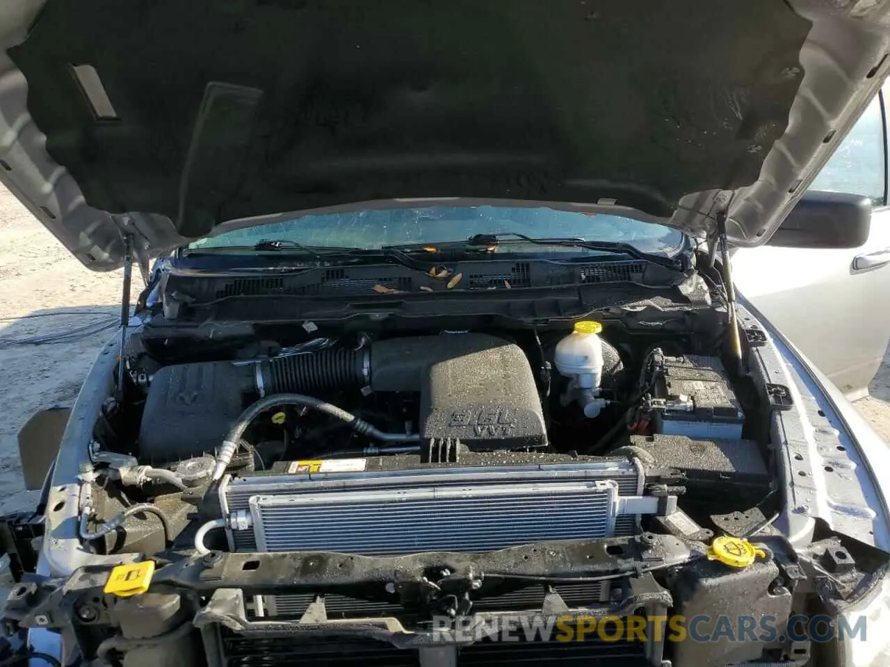 11 fotografías del automóvil dañado 1C6RR6LGXMS531748 RAM 1500 2021