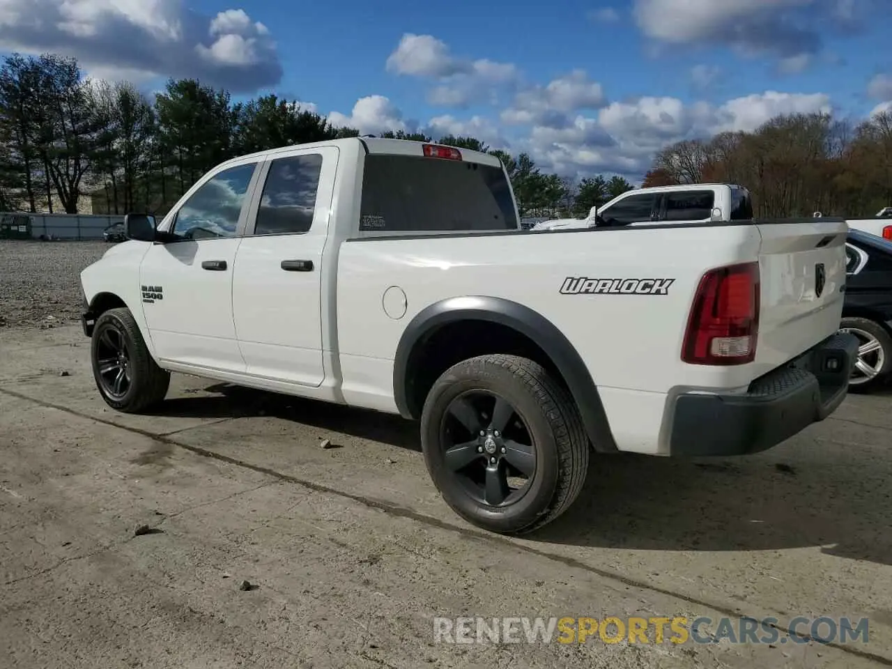 2 fotografías del automóvil dañado 1C6RR7GG2MS502020 RAM 1500 2021