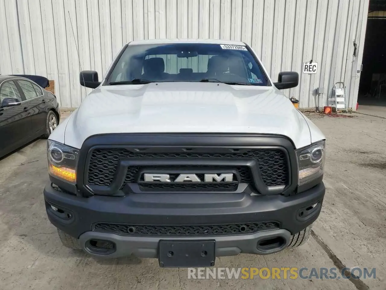 5 fotografías del automóvil dañado 1C6RR7GG2MS502020 RAM 1500 2021