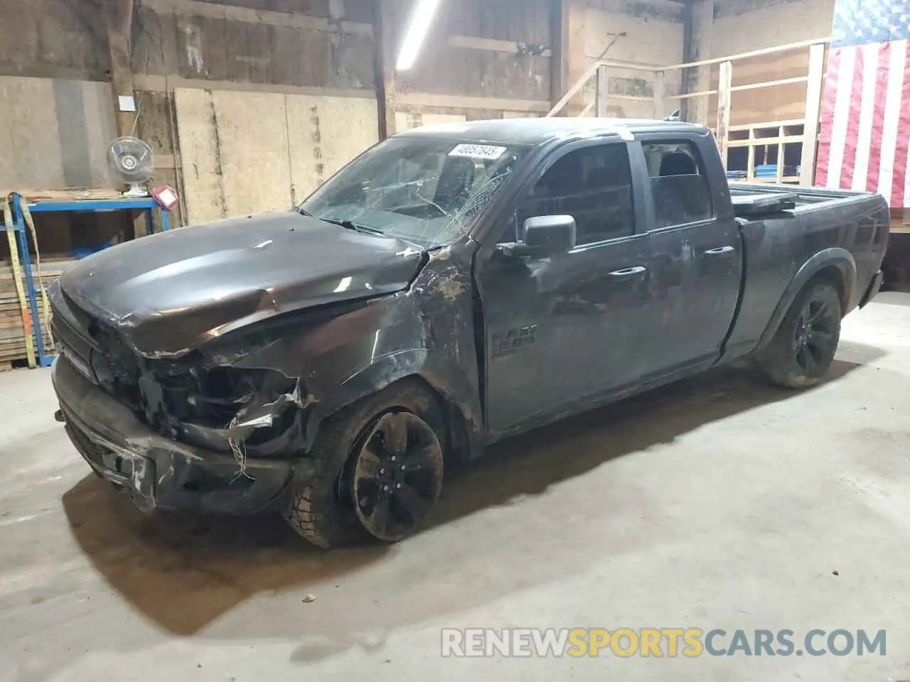 1 fotografías del automóvil dañado 1C6RR7GG2MS583892 RAM 1500 2021