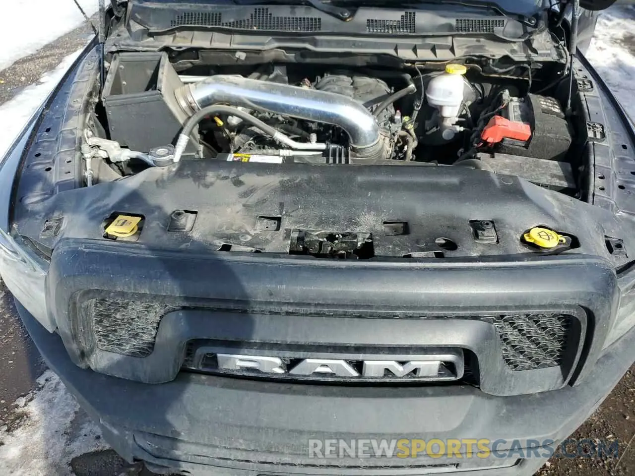 11 fotografías del automóvil dañado 1C6RR7GG6MS501470 RAM 1500 2021