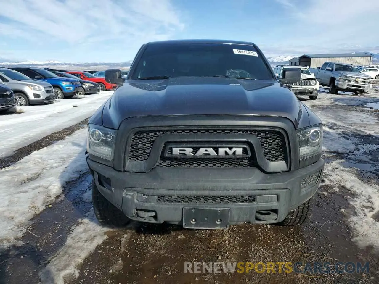 5 fotografías del automóvil dañado 1C6RR7GG6MS501470 RAM 1500 2021