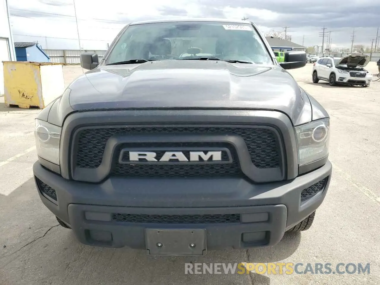 5 fotografías del automóvil dañado 1C6RR7GG9MS544555 RAM 1500 2021