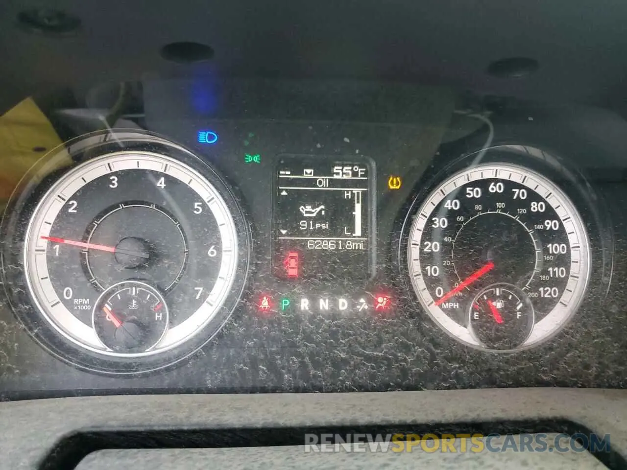 9 fotografías del automóvil dañado 1C6RR7LG5MS532019 RAM 1500 2021