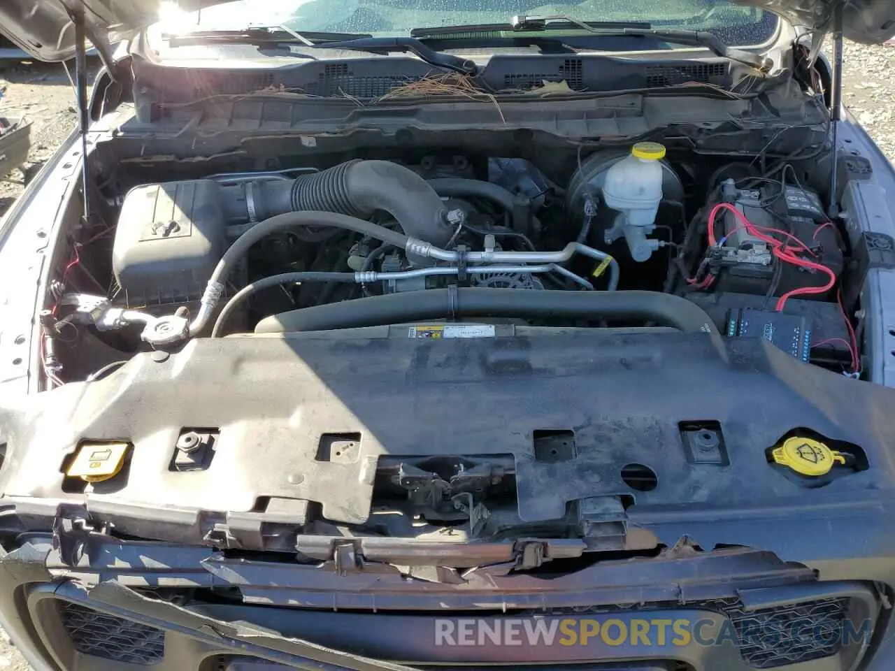 11 fotografías del automóvil dañado 1C6RR7LTXMS528058 RAM 1500 2021