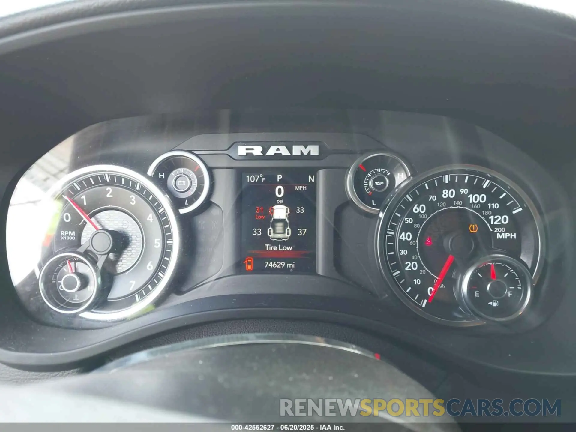 7 fotografías del automóvil dañado 1C6RREBG0MN752690 RAM 1500 2021