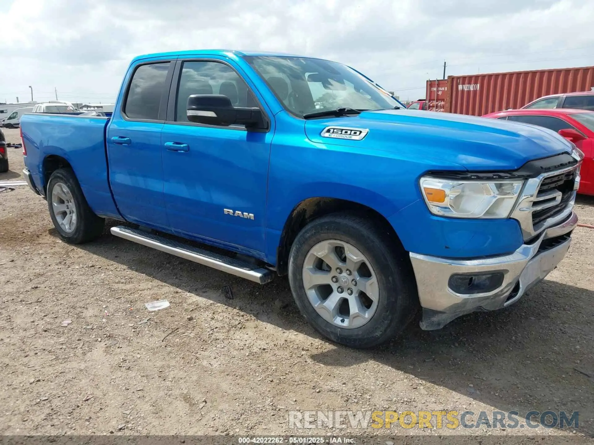 1 fotografías del automóvil dañado 1C6RREBG7MN708959 RAM 1500 2021