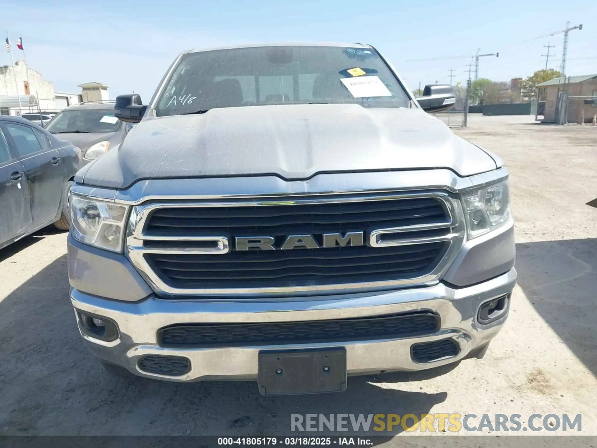 12 fotografías del automóvil dañado 1C6RREBGXMN753149 RAM 1500 2021