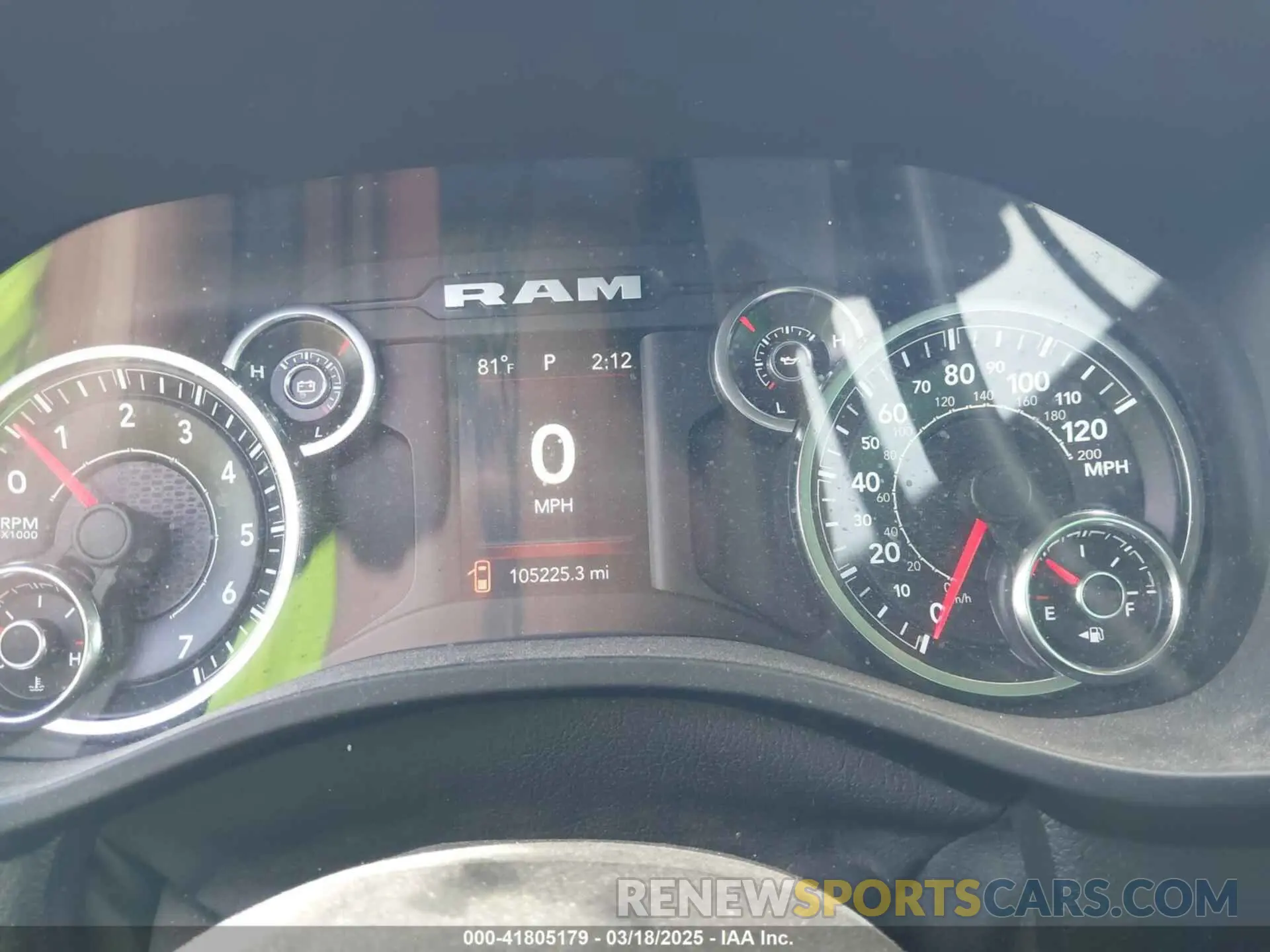 7 fotografías del automóvil dañado 1C6RREBGXMN753149 RAM 1500 2021