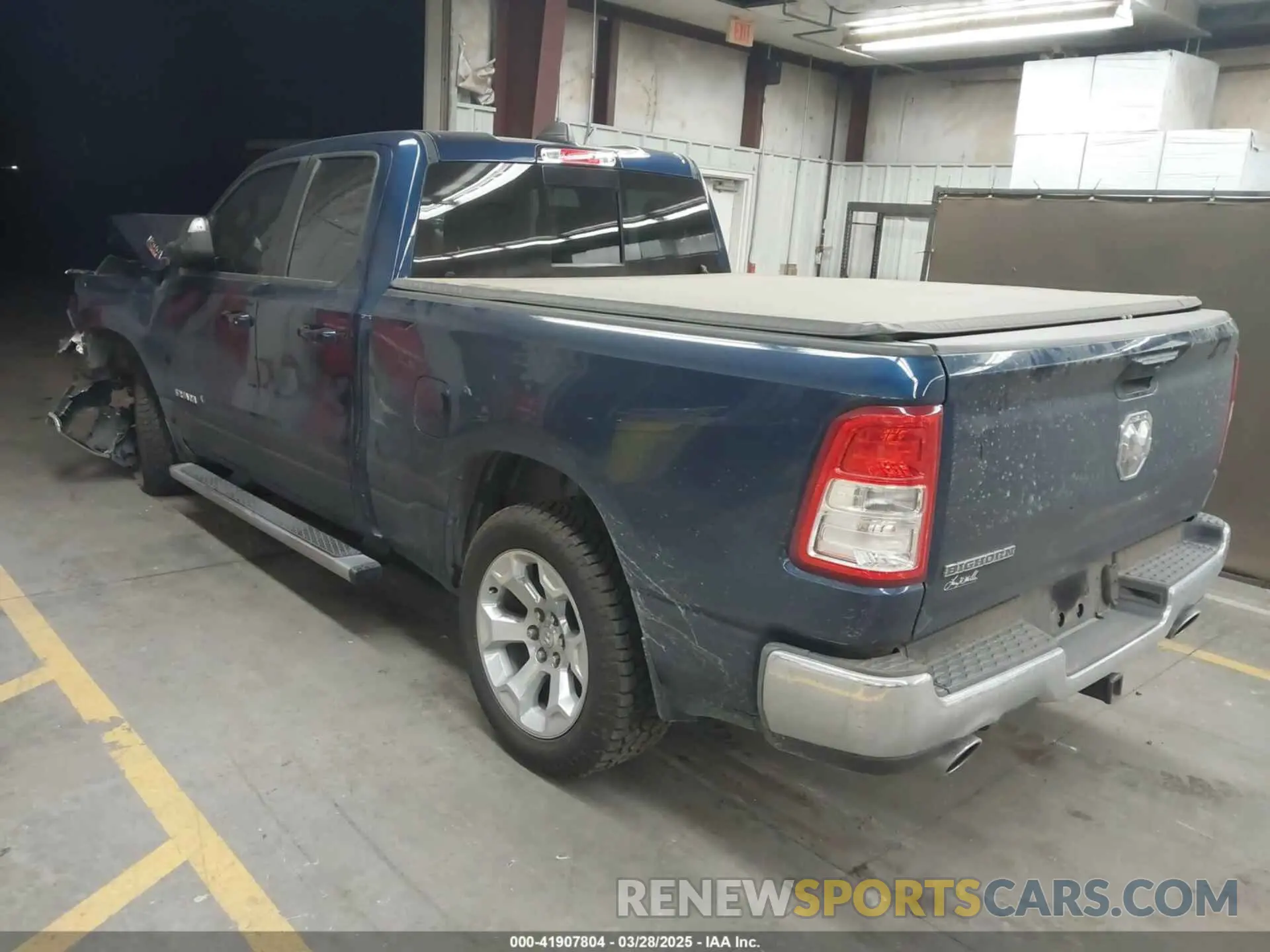 3 fotografías del automóvil dañado 1C6RREBM2MN828660 RAM 1500 2021