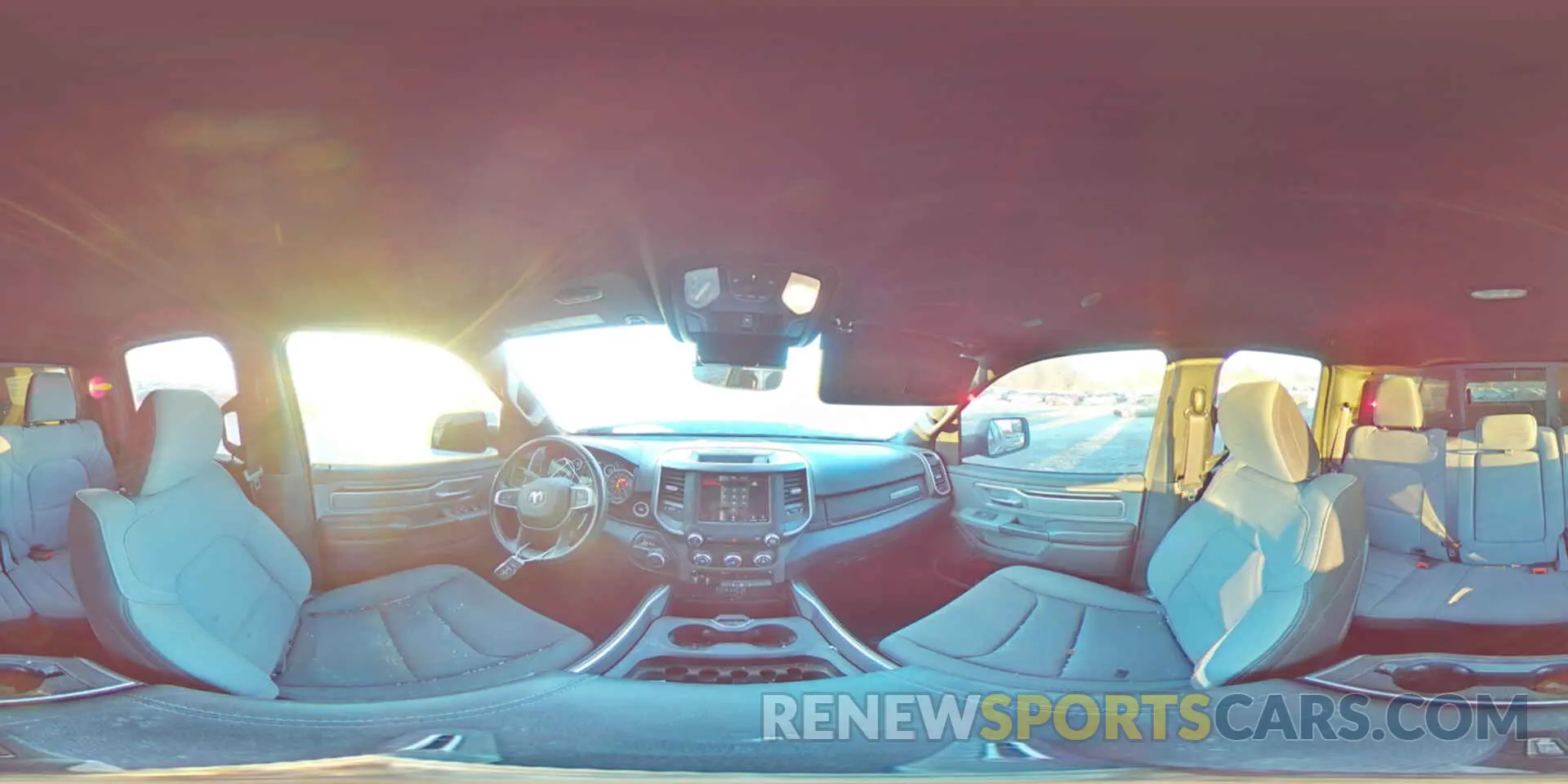 12 fotografías del automóvil dañado 1C6RREBT2MN802034 RAM 1500 2021