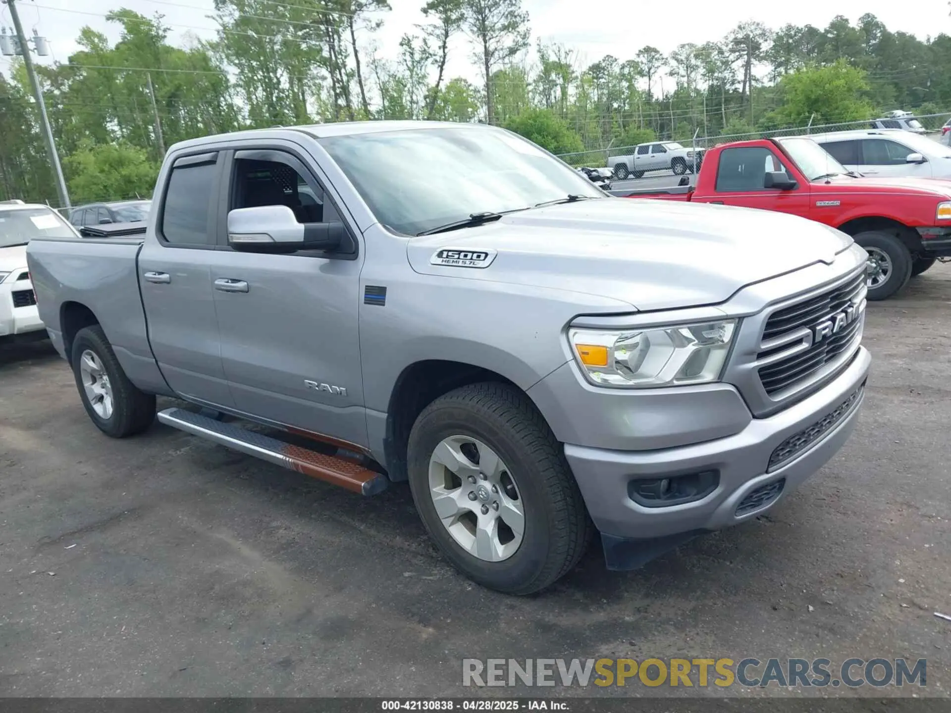 1 fotografías del automóvil dañado 1C6RREBT7MN801896 RAM 1500 2021