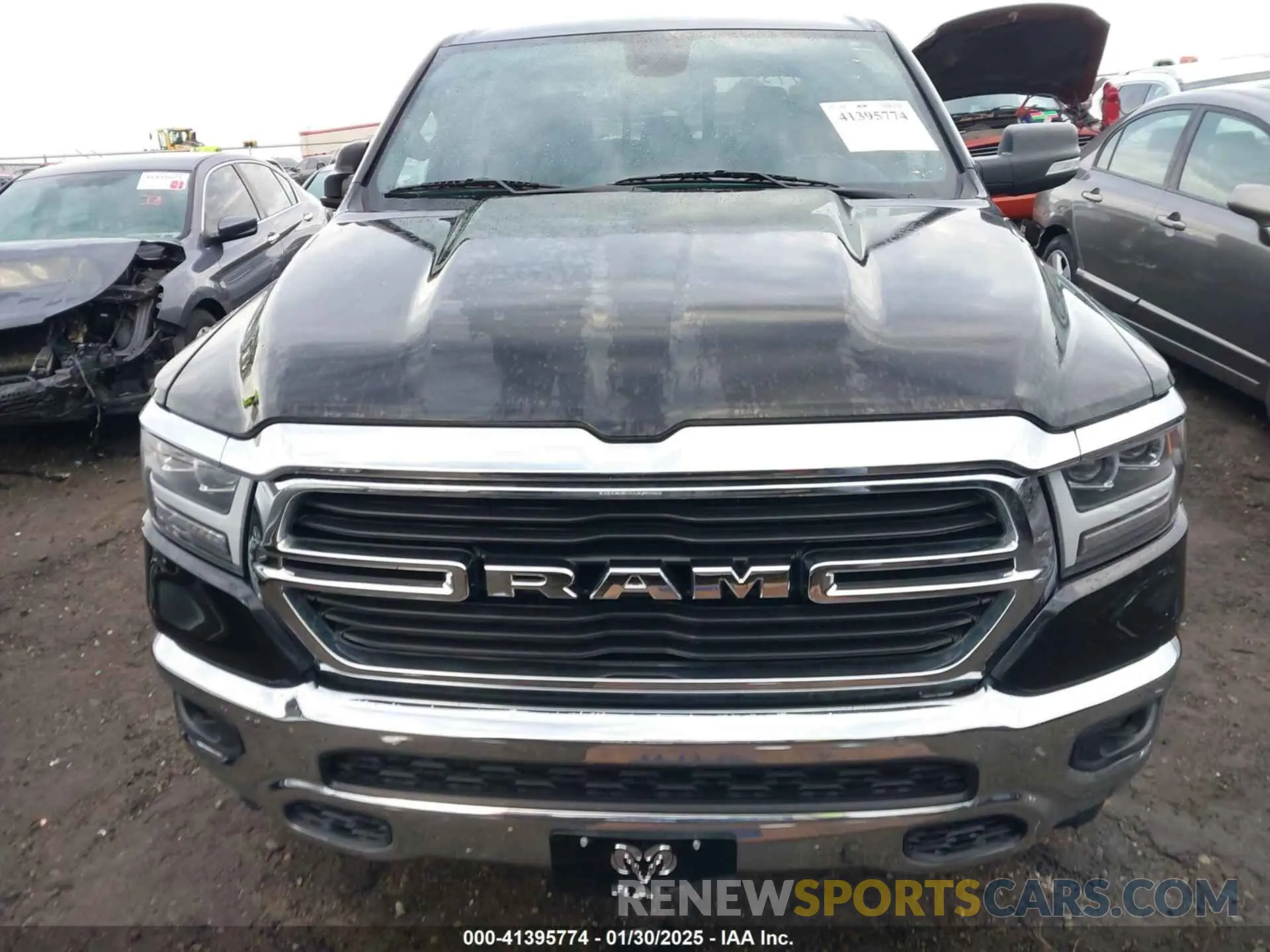 11 fotografías del automóvil dañado 1C6RREFG1MN532758 RAM 1500 2021