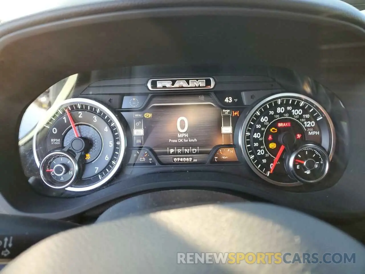 9 fotografías del automóvil dañado 1C6RREFT0MN661085 RAM 1500 2021