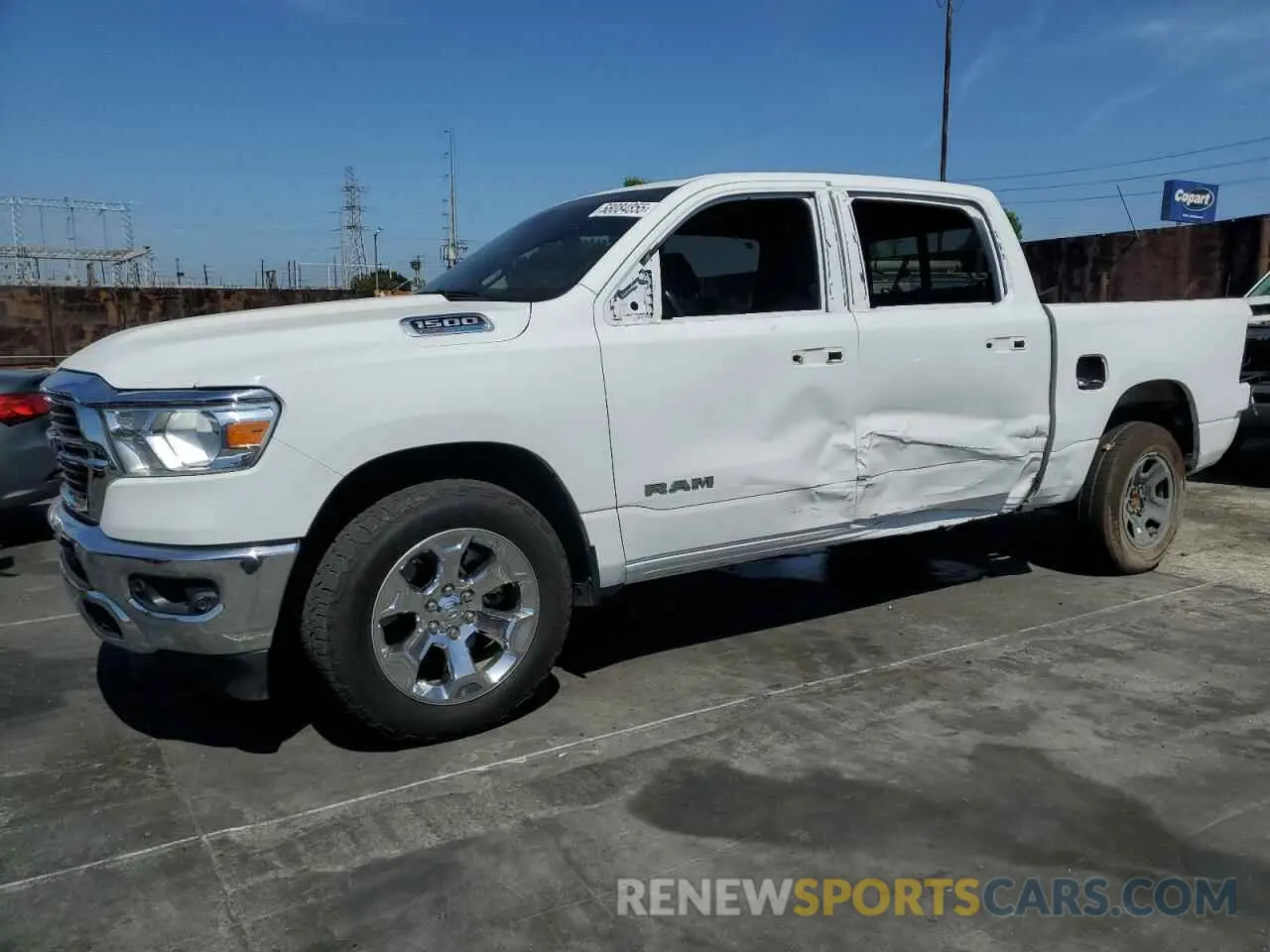 1 fotografías del automóvil dañado 1C6RREFT2MN747109 RAM 1500 2021